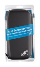 CalcCase - Etui de protection pour calculatrice - XL - 19,5x9,5 cm - noir