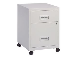 Caisson mobile - 2 tiroirs - blanc