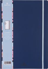 Oberthur Carmen - Carnet de notes souple A4 - ligné - bleu