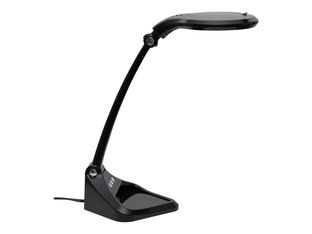 MAULiris - Lampe loupe à Led - 10 cm diamètre - agrandissement : 1.75x - 7 W - noir