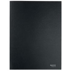 Leitz Re:cycle - Chemise à 3 rabats sans élastique - A4 - noir