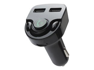 BigBen - chargeur allume cigare pour voiture avec transmetteur FM - 2 USB-A