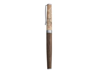 Oberthur Olympe - Stylo plume - noyer