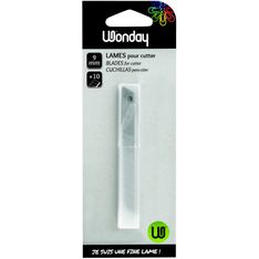 Wonday - Etui de 10 lames - pour cutter de précision - 9.5 mm