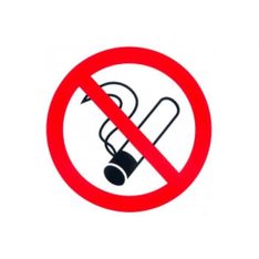 pickup - Pictogramme rond - Défense de fumer - 200 mm