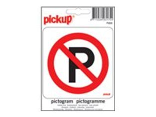Pickup - Pictogramme rond - Parking interdit - 100 mm