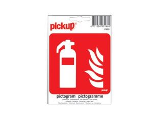 Pickup - Pictogramme - Extincteur - 100 x 100 mm
