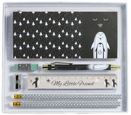 Kit papeterie 7 pièces SMILE "My Little Friend"