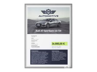 DURABLE Static Cling - Pochette d'affichage pour A4 - fixation vitro statique - gris anthracite