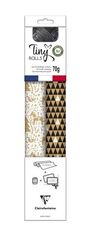 Clairefontaine - Set d'emballage cadeaux blanc/or - Tiny Rolls