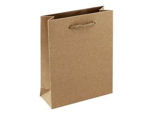 Clairefontaine - Sac cadeau kraft - 17 x 6 x 22 cm