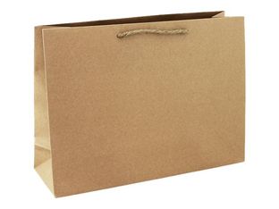 Clairefontaine - Sac shopping kraft - 37,3 x 11,8 x 27,5 cm