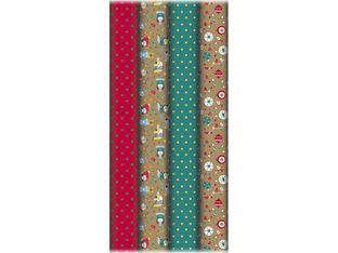 Clairefontaine Make a Wish - Papier cadeau kraft - 70 cm x 2 m - 70 g/m² - différents modèles disponibles