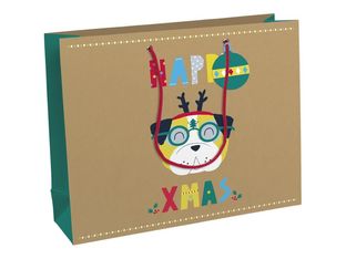 Clairefontaine Make a Wish Shopping - Sac cadeau - 37,3 cm x 11,8 cm x 27,5 cm