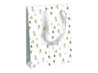 Clairefontaine Neige - Sac cadeau large - 26,5 cm x 14 cm x 33 cm