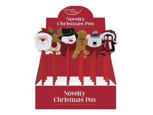 Clairefontaine Novelty - Stylo personnages de Noël - différents modèles disponibles