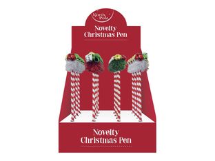 Clairefontaine Novelty - Stylo cloches de Noël - différents modèles disponibles