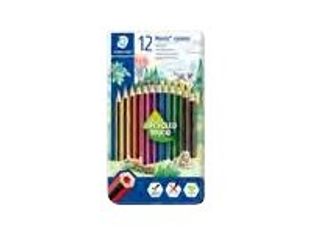 STAEDTLER Noris colour 185 - 12 crayons de couleur - couleurs assorties 