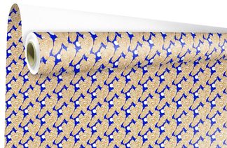 Logistipack - Papier cadeau - 69 cm x 25 m - 60 g/m² - palm