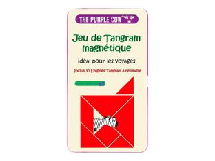 The Purple Cow - Jeu de voyage magnétique Tangram