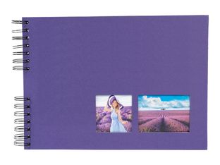 Exacompta Milano - Album photos 32 x 22 cm - 50 pages - violet