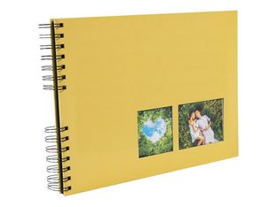 Exacompta Milano - Album photos 32 x 22 cm - 50 pages - jaune