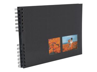 Exacompta Milano - Album photos 32 x 22 cm - 50 pages - noir