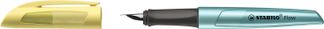 STABILO Flow Cosmetic - Stylo plume - jaune/bleu