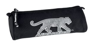 Trousse ronde Airness Hayabusa - 1 compartiment - noir/gris - Hamelin