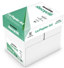 Bureau Vallée Recyclé - Papier blanc - A4 (210 x 297 mm) - 80 g/m² - 2500 feuilles (carton de 5 ramettes)
