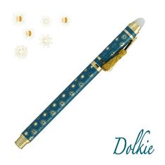 Ink Metal Dolkie - Stylo à bille bleu effaçable - différents modèles disponibles