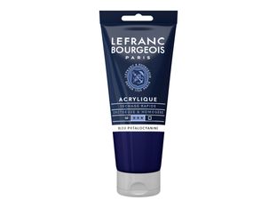 Lefranc & Bourgeois - Peinture acrylique - bleu - 80 ml