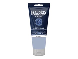 Lefranc Bourgeois - Peinture acrylique - bleu rex - 80 ml