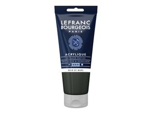 Lefranc Bourgeois - Peinture acrylique - Noir mars - 80 ml