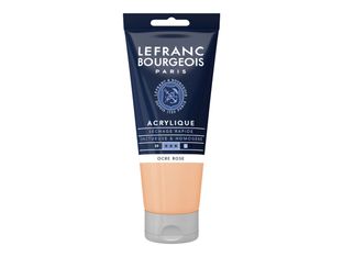 Lefranc Bourgeois - Peinture acrylique - ocre rose - 80 ml