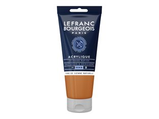 Lefranc Bourgeois - Peinture acrylique - terre de Sienne naturelle - 80 ml