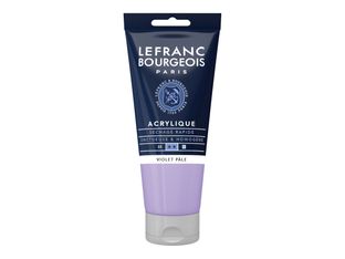 Lefranc Bourgeois - Peinture acrylique - violet pâle - 80 ml