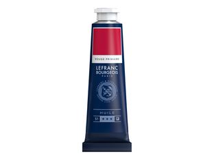 Lefranc Bourgeois - Peinture à l'huile - rouge primaire - 40 ml
