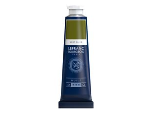 Lefranc Bourgeois - Peinture à l'huile - vert olive - 40 ml
