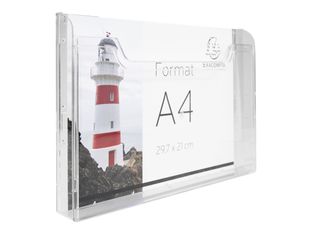 Exacompta Office - Porte-document mural pour A4 horizontal