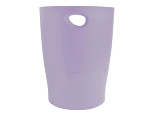 Exacompta Ecobin Aquarel - Corbeille à papier - 15L - mauve
