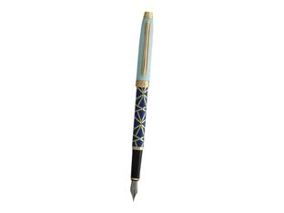 Enzo Varini Taormina XL Nakara - Stylo plume - bleu