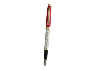 Enzo Varini Taormina XL Nakara - Stylo plume - rouge