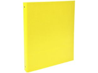 Exacompta - Classeur à anneaux - Dos 40 mm - A4 - pour 225 feuilles - jaune