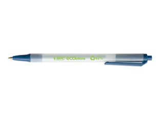 BIC ECOlutions CLIC STIC - 50 Stylos à bille - bleu