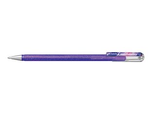 Pentel Hybrid Dual Metallic - Roller 2 effets de couleur - violet clair/rouge bleu