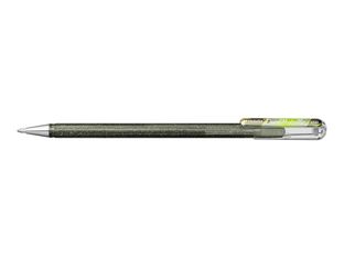 Pentel Hybrid Dual Metallic - Roller 2 effets de couleur - argent/cuivre vert