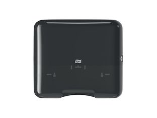 TORK Mini H3 Elevation 553108 - Distributeur pour essuie-mains - Pli C et Z noir 