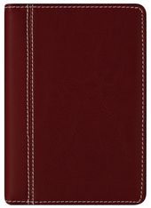 Agenda de poche spiralé Delta Palermo - 1 semaine sur 2 pages - 8 x 12 cm - marron - Brepols