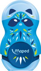 Maped Loopy Mini Cute - Taille crayon gomme 2-en-1 - 1 trou - disponible dans différentes couleurs